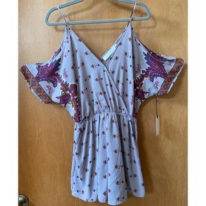 ASTR purple romper
